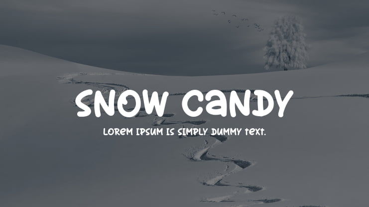 Snow Candy Font Family