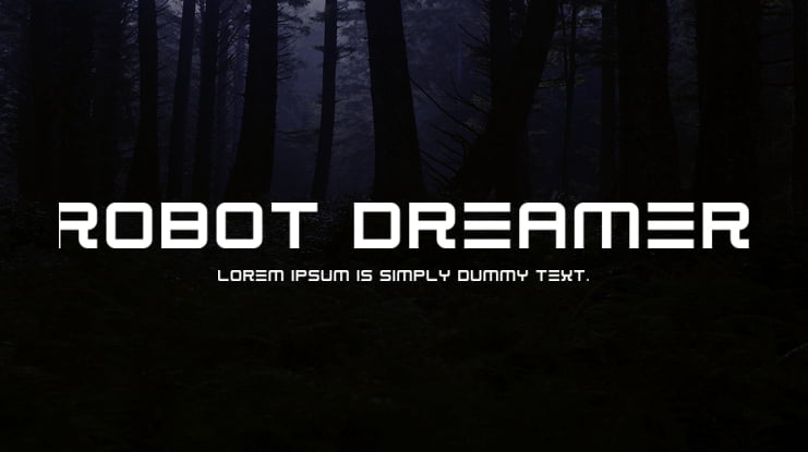 Robot Dreamer Font Family