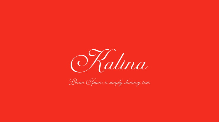Kalina Font