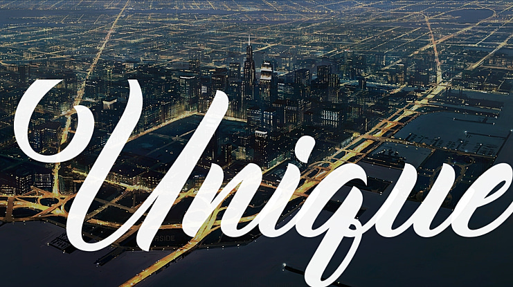 Unique Font