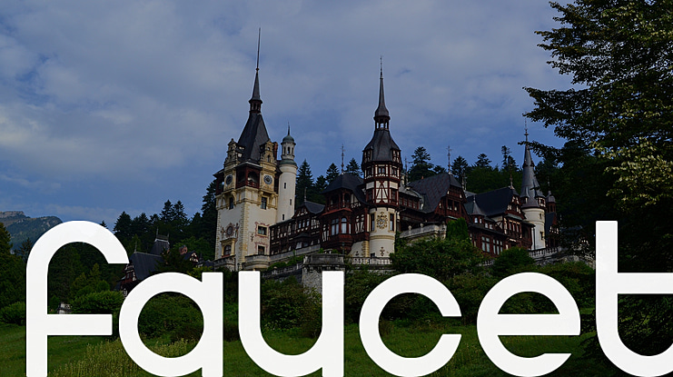 Faucet Font