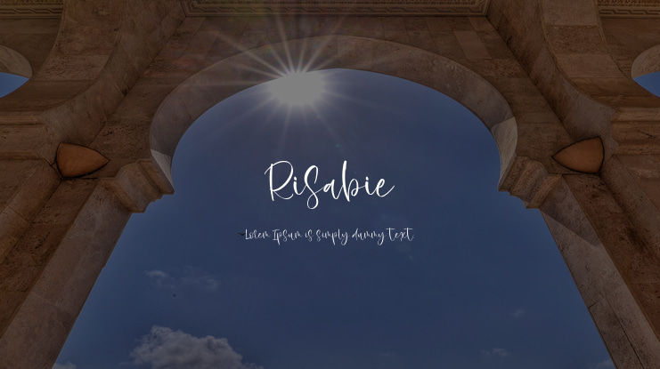 Risabie Font