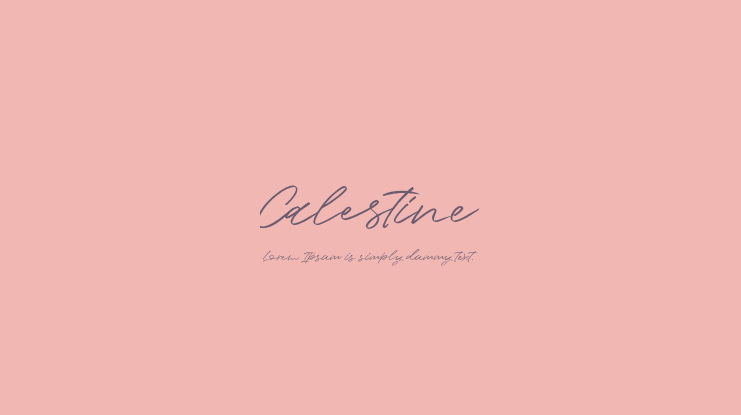 Calestine Font