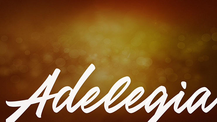 Adelegia Font