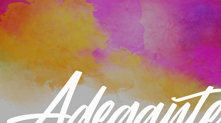 Adegante Font
