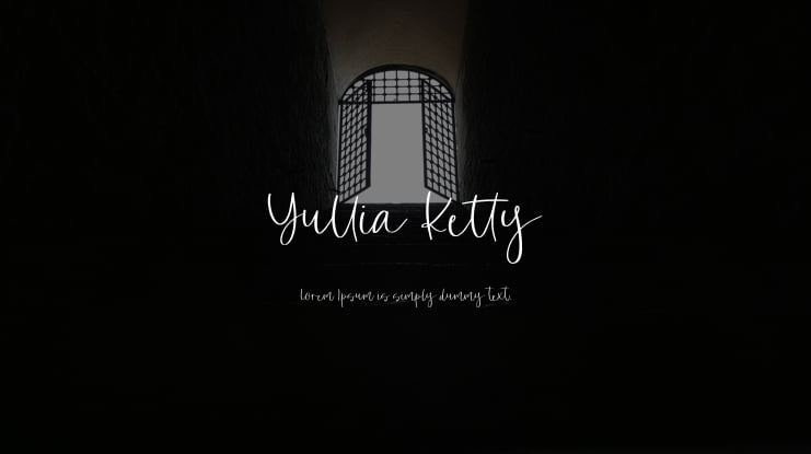 Yullia Ketty Font