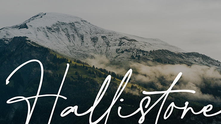 Hallistone Font