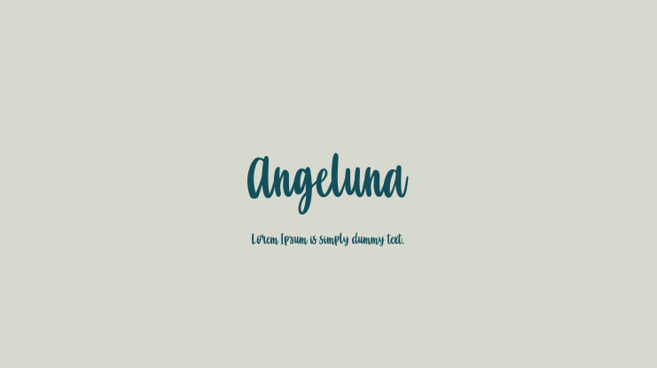 Angeluna Font
