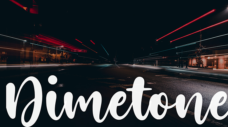 Dimetone Font
