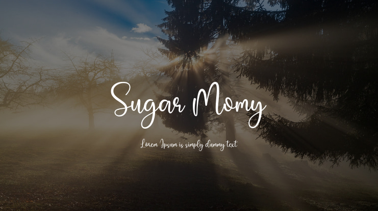 Sugar Momy Font