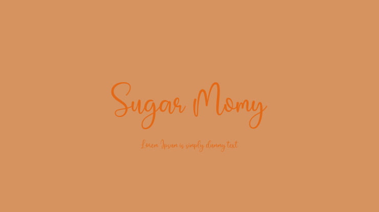 Sugar Momy Font