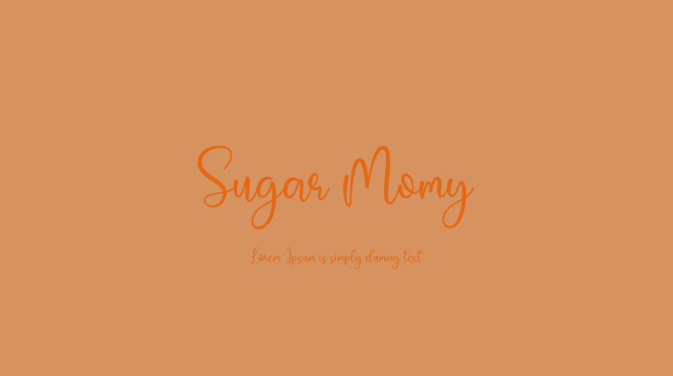 Sugar Momy Font