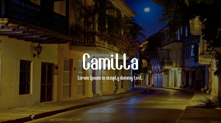 Camilla Font
