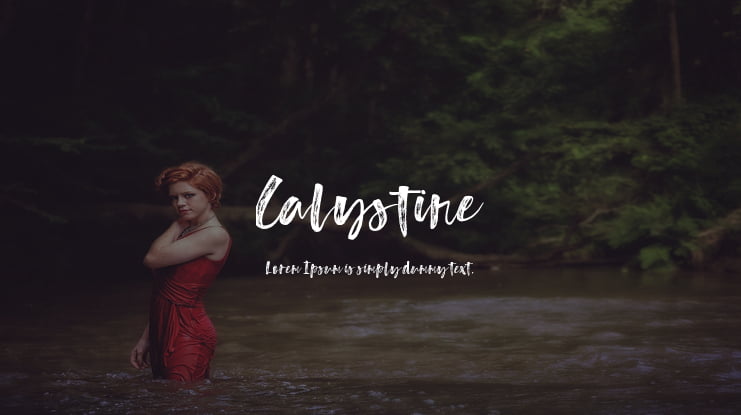 Calystine Font