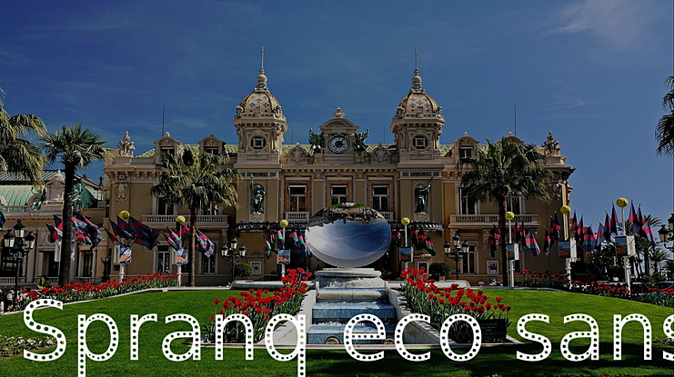 Spranq Eco Sans Font