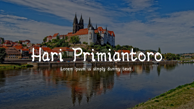 Hari Primiantoro Font