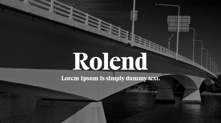 Rolend Font