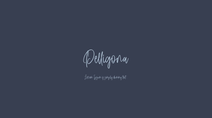 Pelligona Font