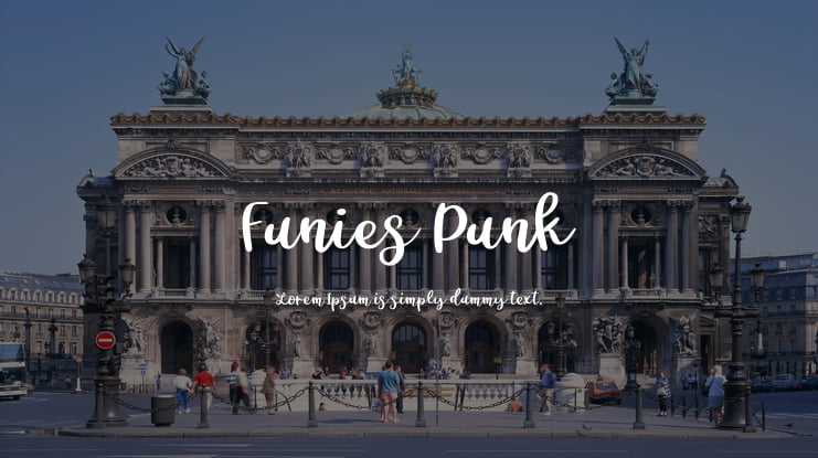 Funies Punk Font