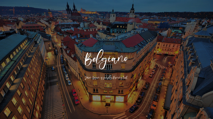 Belgiano Font