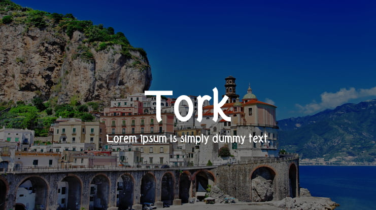 Tork Font Family
