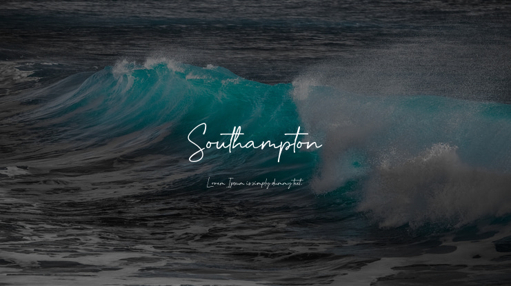 Southampton Font