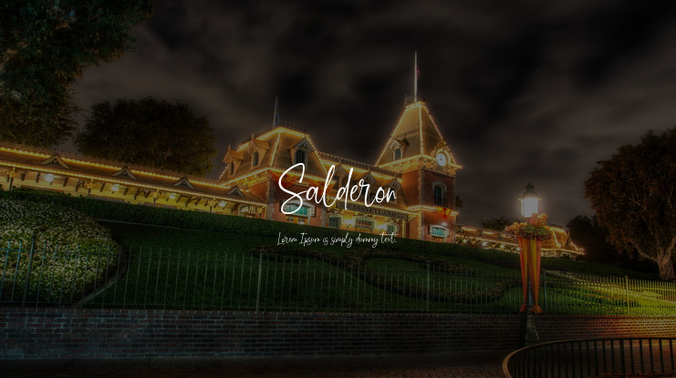Salderon Font