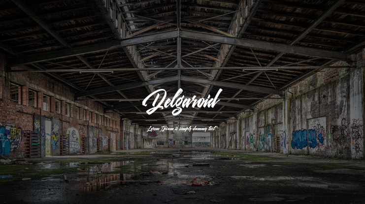Delgaroid Font