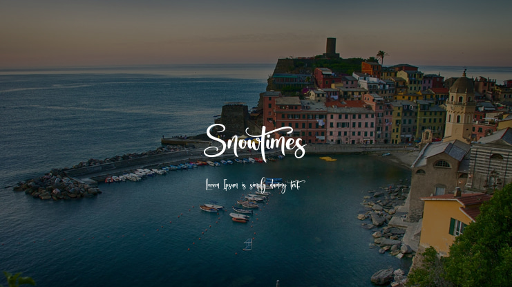 Snowtimes Font Family