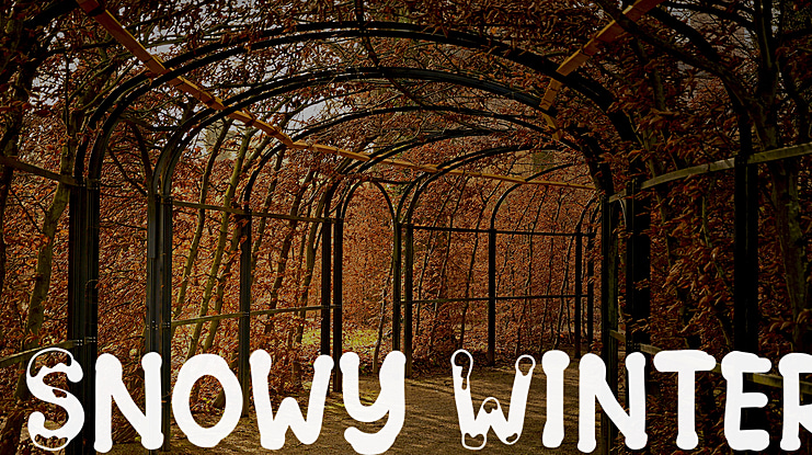 Snowy Winter Font
