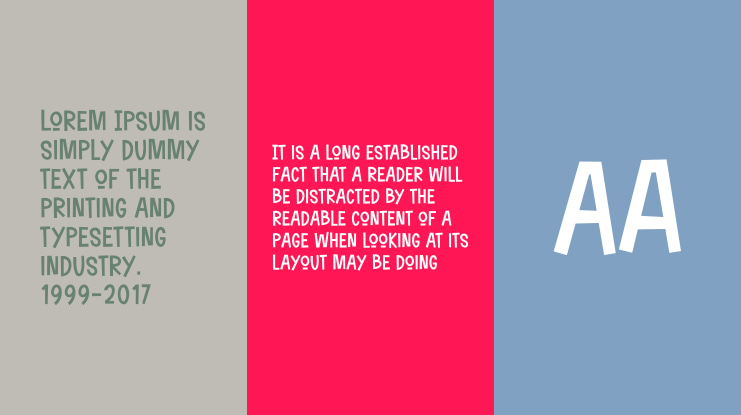 Sunday And Monday Font