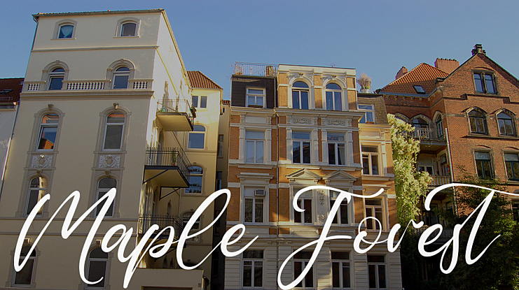 Maple Forest Font