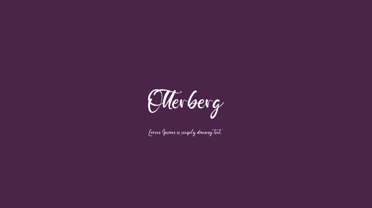 Otterberg Font