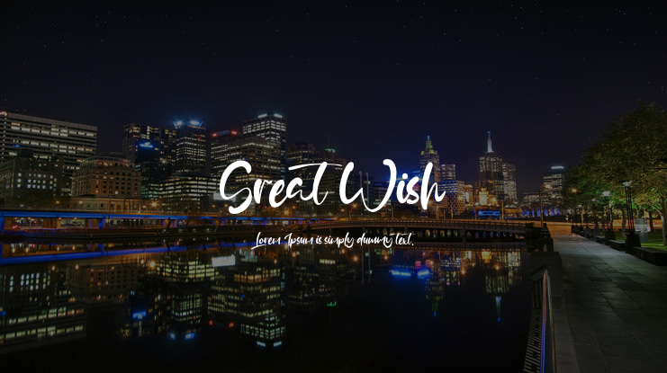Great Wish Font