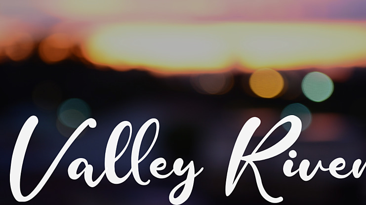Valley River Font