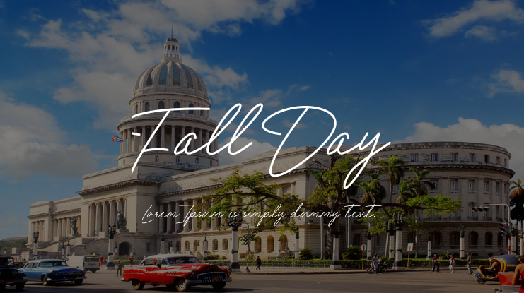 Fall Day Font