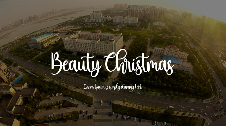 Beauty Christmas Font
