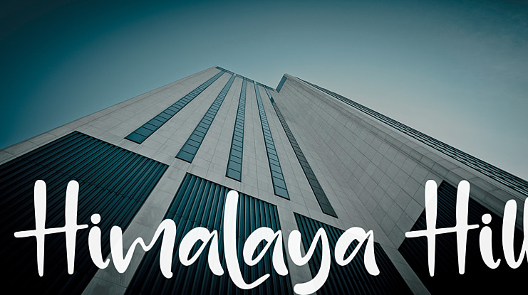 Himalaya Hill Font