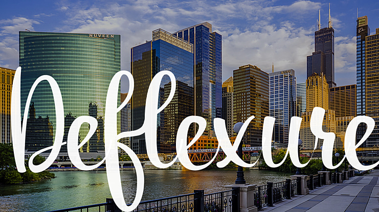 Deflexure Font