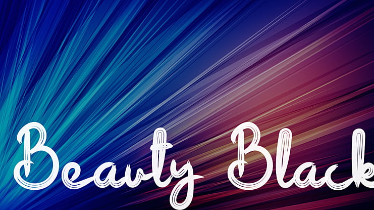 Beauty Black Font