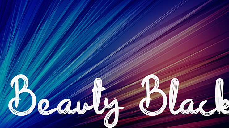 Beauty Black Font