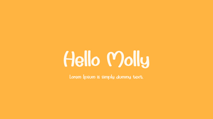 Hello Molly Font