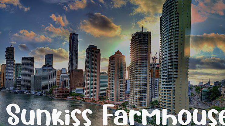Sunkiss Farmhouse Font