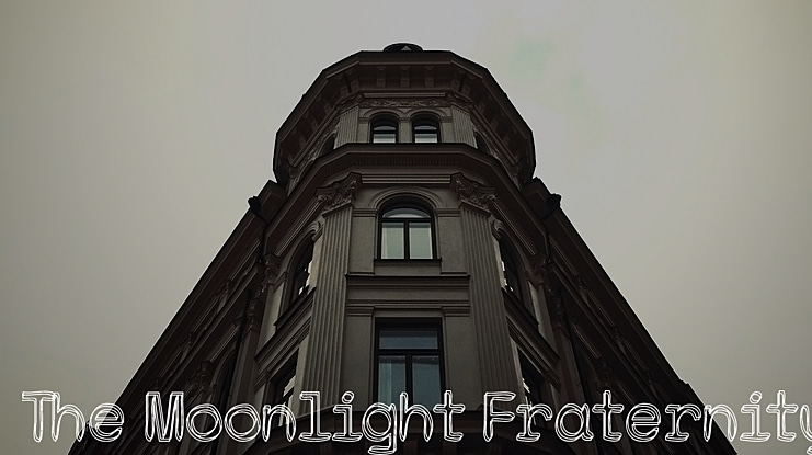 The Moonlight Fraternity Font