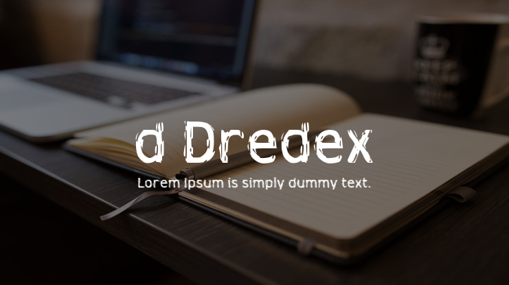 d Dredex Font