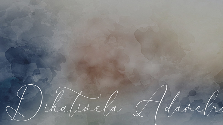 Dihatimela Adamelri Font