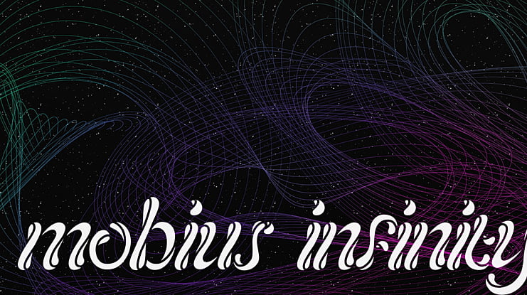 mobius infinity Font