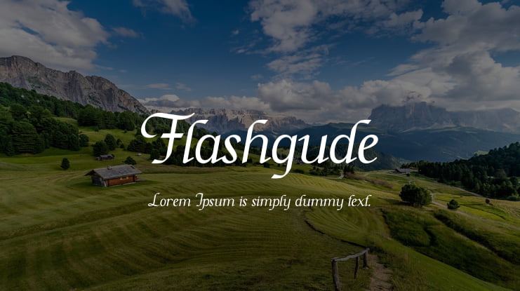 Flashgude Font