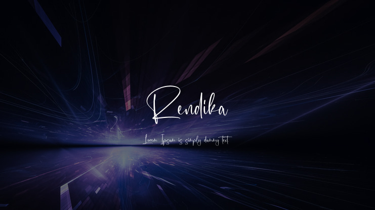 Rendika Font