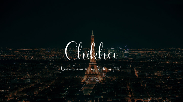 Chikha Font